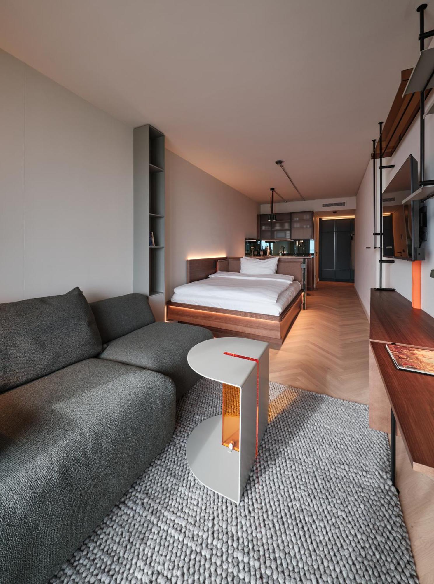 The Zipper Hotel Und Apartments 杜塞尔多夫 外观 照片